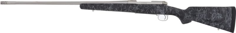 Winchester Model 70 Extreme Weather 6.8 Western 24 in 3 round plus 1 Matte Stainless Gray Webbed Bell and Carlson Stock Right Hand