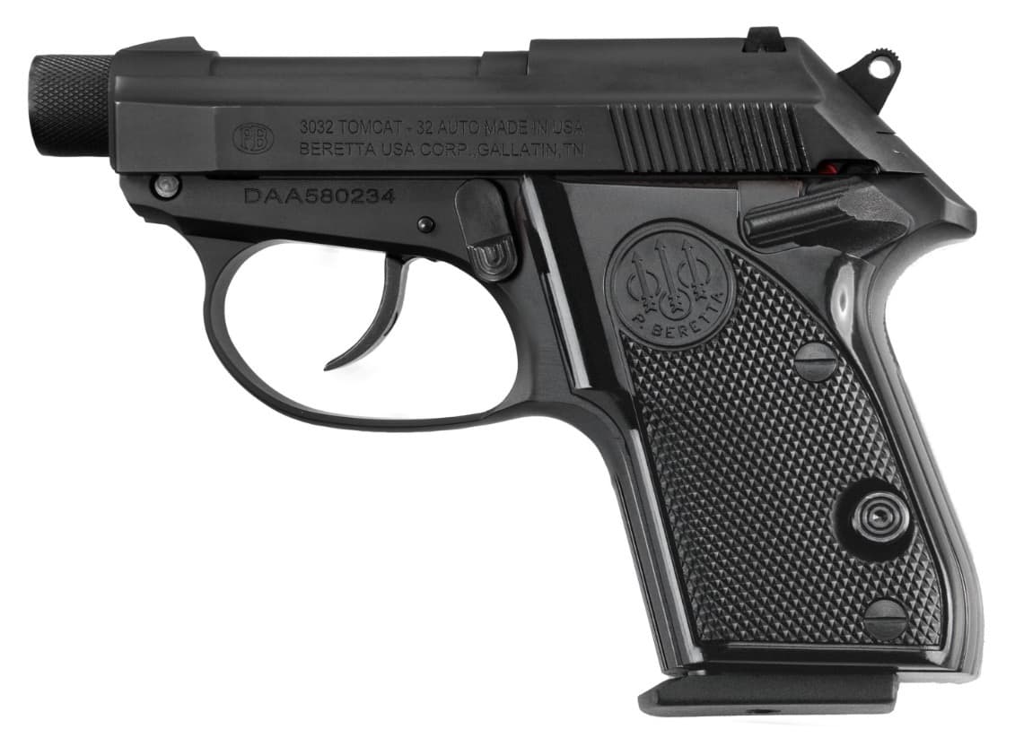 Beretta 3032 Tomcat Covert 32 ACP 2.4 in 7 Rounds Stainless Steel