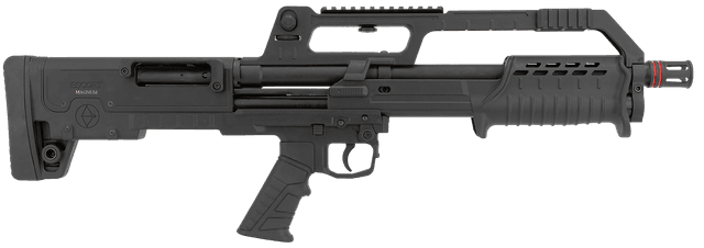 Escort HEBP41180001 BullTac 410 Gauge Pump 3" 5+1 18" Black Steel Barrel, Black Picatinny Rail Aluminum/Polymer Receiver, Bullpup w/Pistol Grip Synthetic Stock