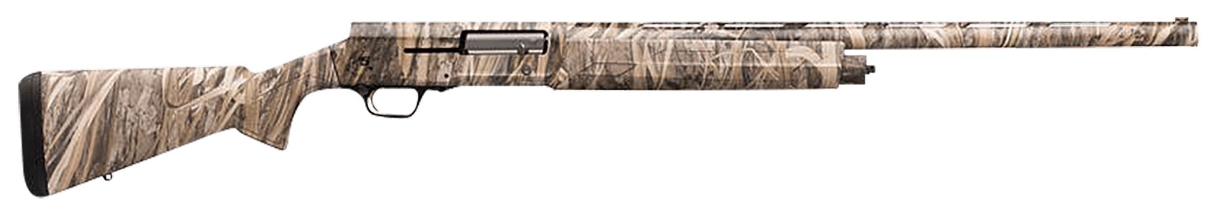 Browning A5 12 Gauge 28 Inch 4 Round Mossy Oak Shadow Grass Habitat Textured Stock