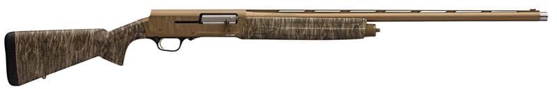 Browning A5 Wicked Wing 12 Gauge 26 Inch 4 Round Burnt Bronze Cerakote Mossy Oak Synthetic