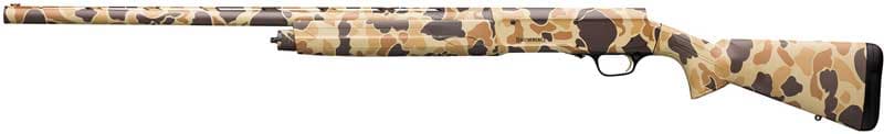 Browning A5 Sweet Sixteen 16 Gauge 26 Inch Semi Auto Shotgun Vintage Tan Camo