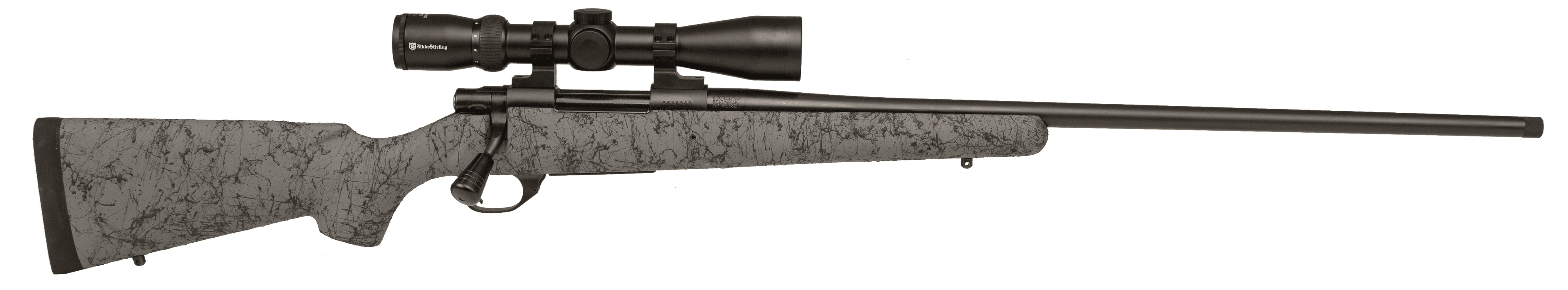 Howa HHS73531 1500 300 PRC 3+1 24" Blued Black Webbed Gray Fixed HS Precision Stock (Full Size)