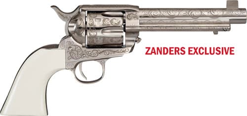 Cimarron Firearms Bat Masterson 357 Magnum 5.5 inches 6 Round Nickel Finish