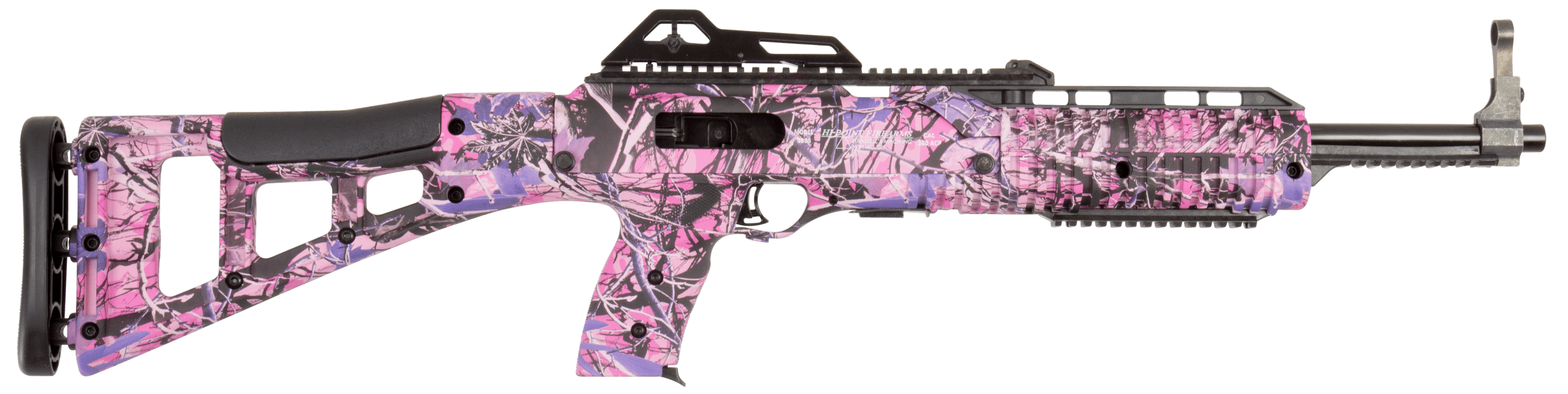 Hi-Point 380TS Carbine 380 ACP 16.5 in 10 Rounds Pink Camo