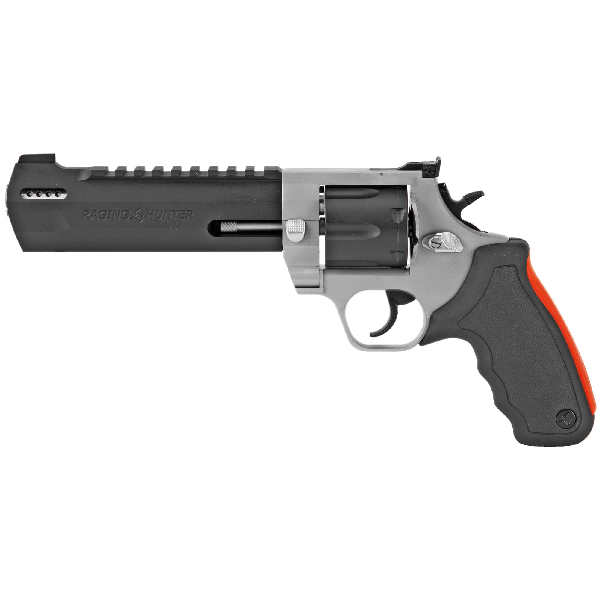 Taurus Raging Hunter 44 Magnum 6.75 inch 6 round Two Tone Silver and Black