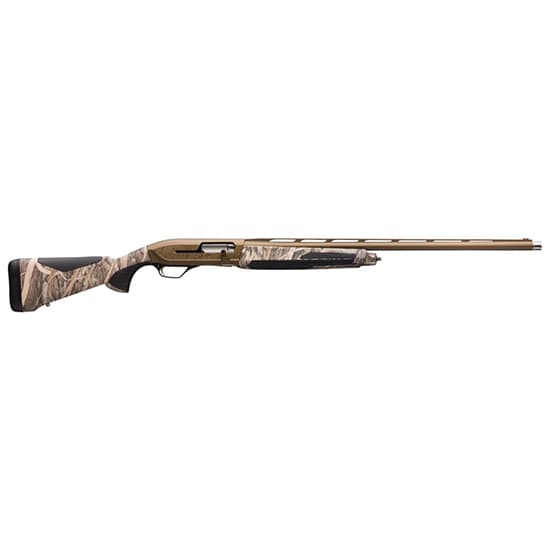 Browning Maxus II Wicked Wing 12 Gauge 28in 4rd Burnt Bronze Mossy Oak Shadow Grass Habitat