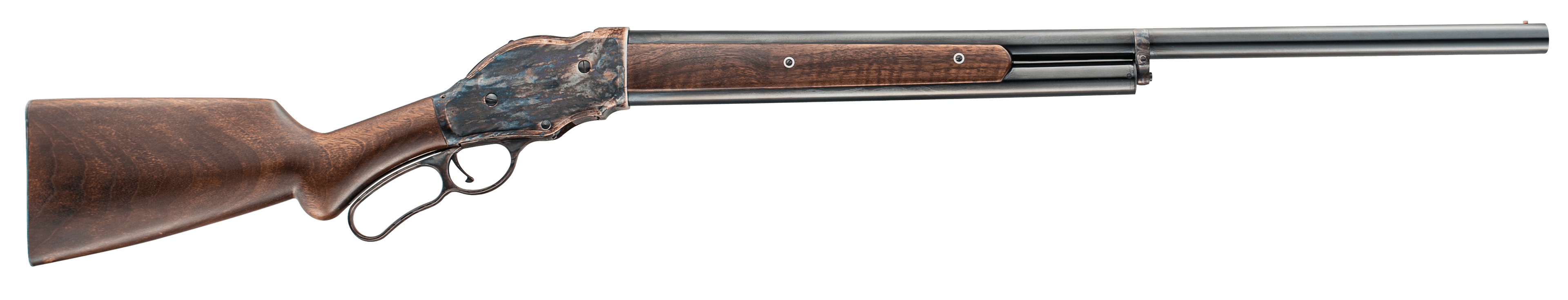 Chiappa 1887 12GA, 28in. Barrel, 5rd, Wood Stock & Forend - Black (930001)