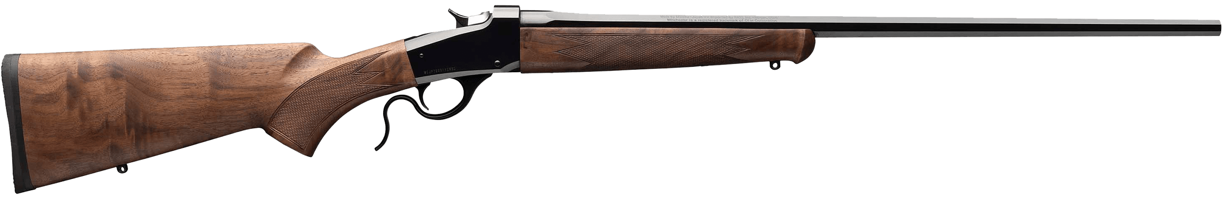 Winchester Model 1885 Low Wall Hunter 6.5 Creedmoor 24" Walnut Polished Blued