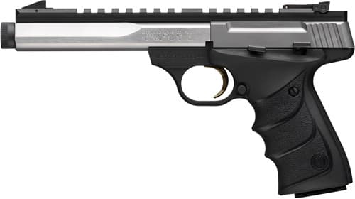 Browning Buck Mark Contour SR 22 Long Rifle 5.63 in 10 Rounds Stainless Steel URX Grip