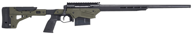 Savage Axis II Precision Rifle 270 Win 22 in 5 Rounds OD Green Aluminum Chassis