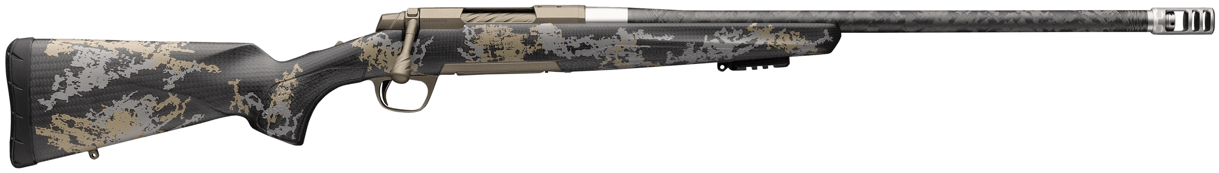 Browning X-Bolt 2 6.8 Western 24 Inch 3 Rounds Smoked Bronze Carbon Fiber