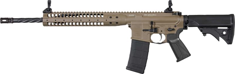 LWRC IC-SPR Piston AR Rifle - FDE | 5.56NATO | 16.1" Barrel