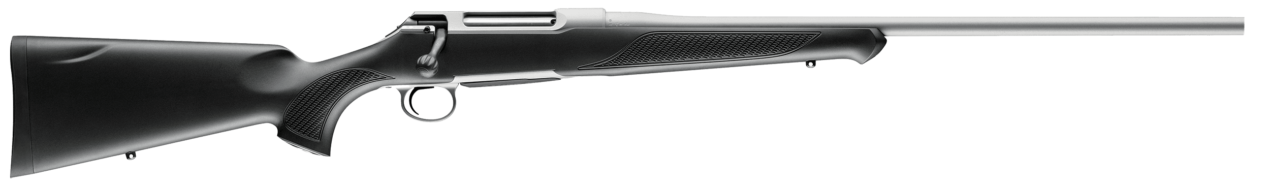 Sauer S1SX308 100 Silver XT Full Size 308 Win 5+1 22" Stainless Steel Cerakote Barrel, Stainless Cerakote Drilled & Tapped Steel Receiver, Black Max Synthetic Stock