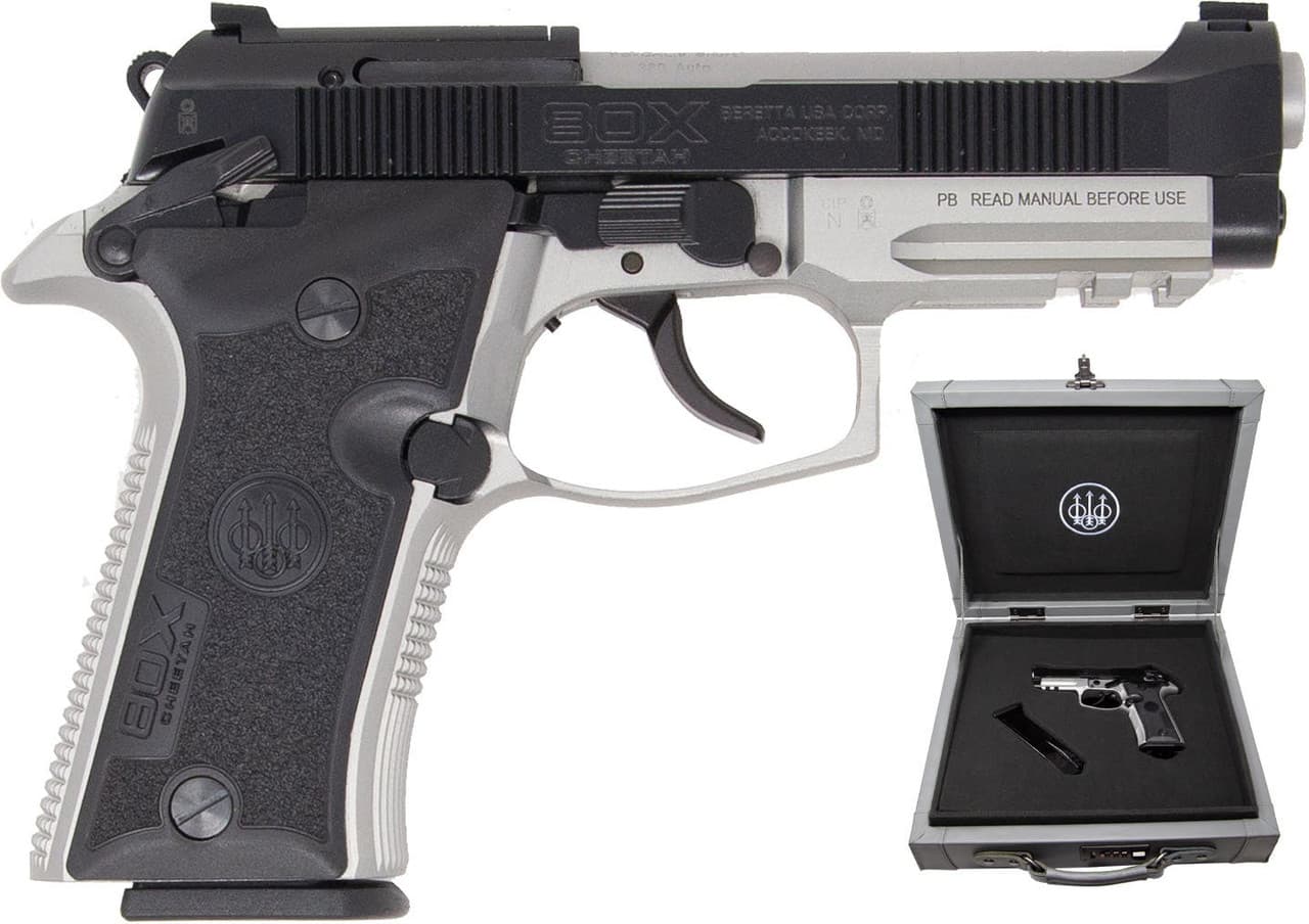 Beretta 80x Cheetah 380 ACP 3.9 Inch 13 Round Gray Semi Auto Pistol
