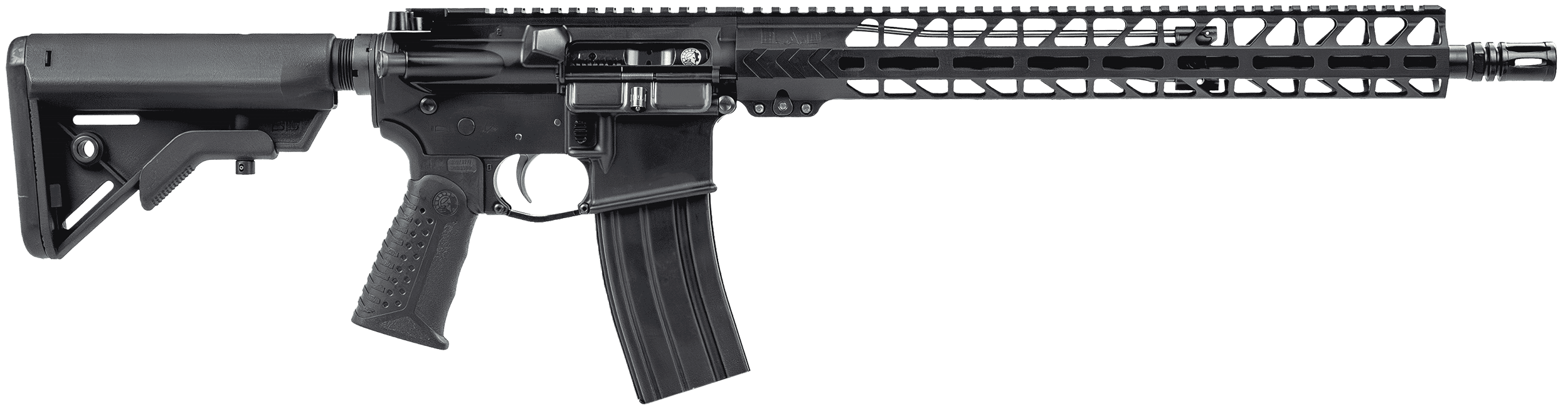 Battle Arms Development WORKHORSE-LT Workhorse LT 223 Wylde Black Nitride Black Steel Barrel, Black Picatinny Rail Aluminum Receiver, 7" M-LOK Handguard, Black Synthetic 6 Position B5 Bravo Stock