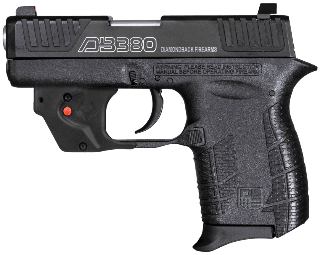 Diamondback DB380 Gen4 380 ACP 2.8" 6+1 Mint Polymer w Viridian Laser