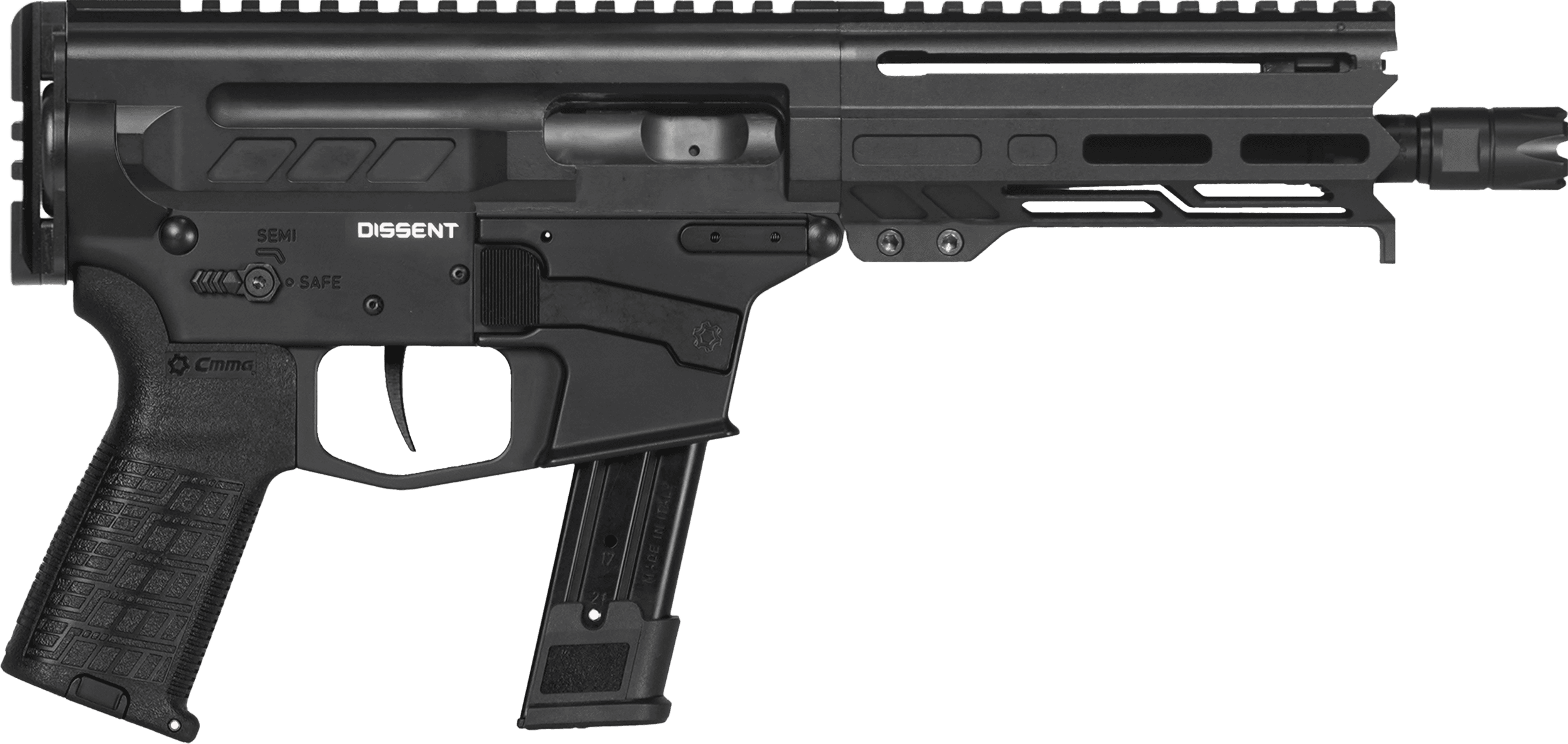 CMMG Dissent MKGS 9mm Luger 6.5" 33+1 Semi-Auto Pistol