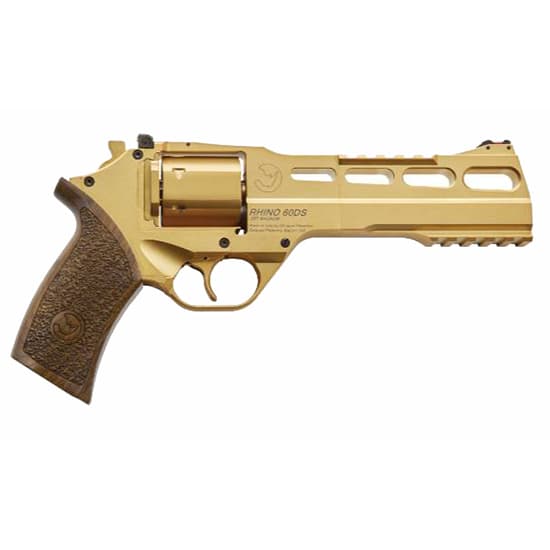 CHIAPPA FIREARMS Rhino 60sar, 357 Magnum, 6in. Barrel, 6rd - Gold (CF CF340259)