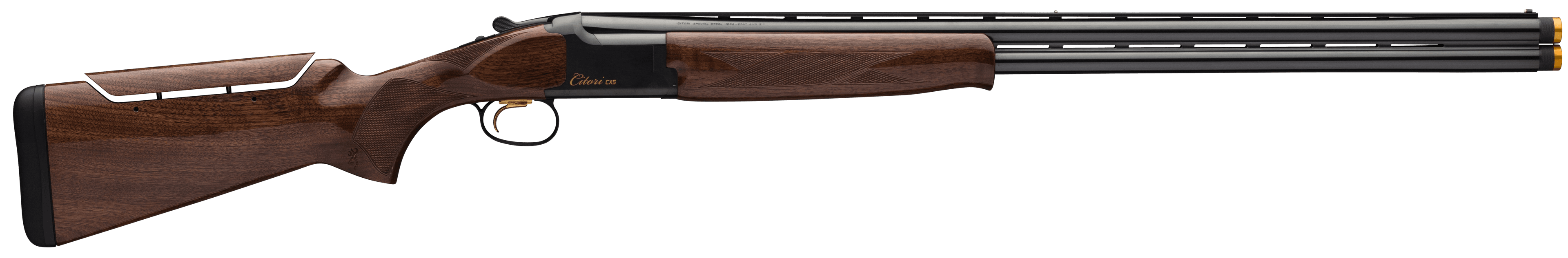 Browning Citori CXS 12 Gauge 30in 2 Round Walnut Stock Gold Accented