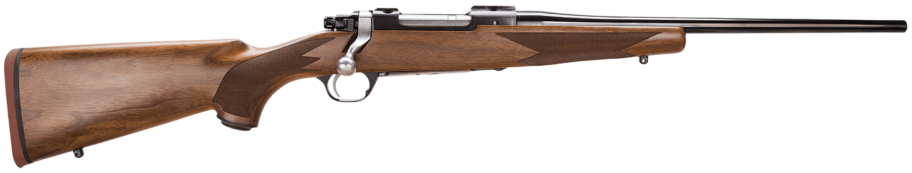 Ruger Hawkeye Compact 243 Winchester 16.5in 4rd Satin Blued