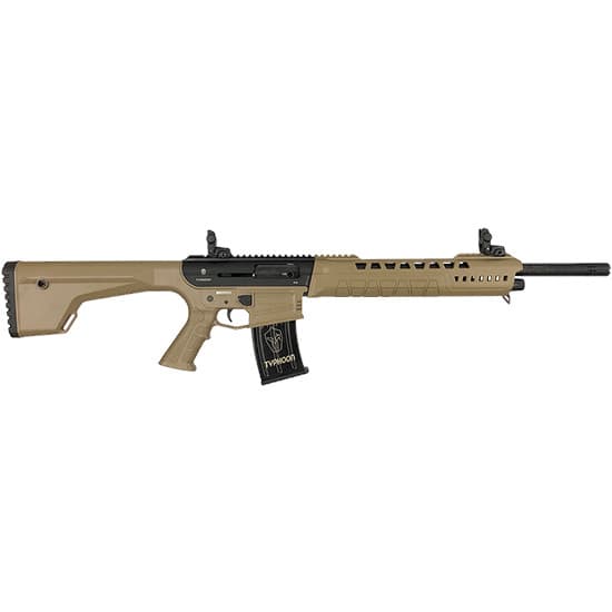 Typhoon Xii 12ga 18.5 Fde Flip Sights 3 5rd