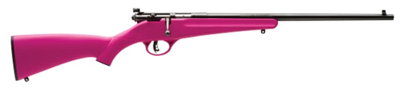 Savage Rascal 22 Lr 16.13 in Bolt Action Single Shot Pink Synthetic Youth