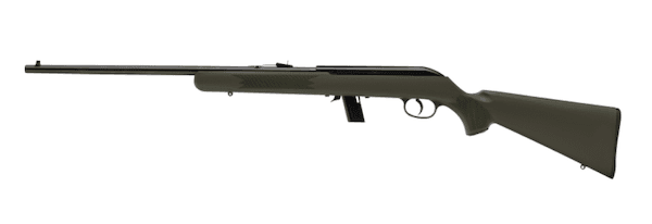Savage SAV 64F 22 Long Rifle 21 Inch Green Synthetic Semi Auto Rifle