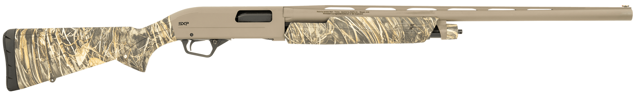 Winchester SXP Hybrid Hunter 12 Gauge 26 Inch 4 Rounds Realtree Max-7 Camo FDE