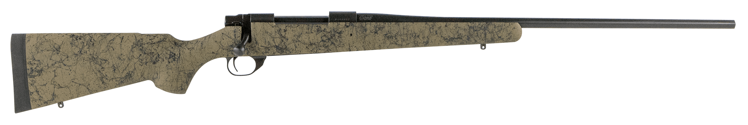 Howa HHS62503 M1500 HS Precision 6.5 Creedmoor 5+1 22" Barrel, Black Metal Finish, Green Black Webbed Fixed HS Precision Stock