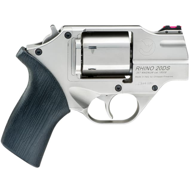 Chiappa Firearms Rhino 200DS 38 Special 2" 6 Rounds Nickel-Plated Steel