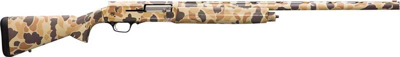 Browning A5 Sweet Sixteen 16 Gauge 28 Inch 4 Round Vintage Tan Camo