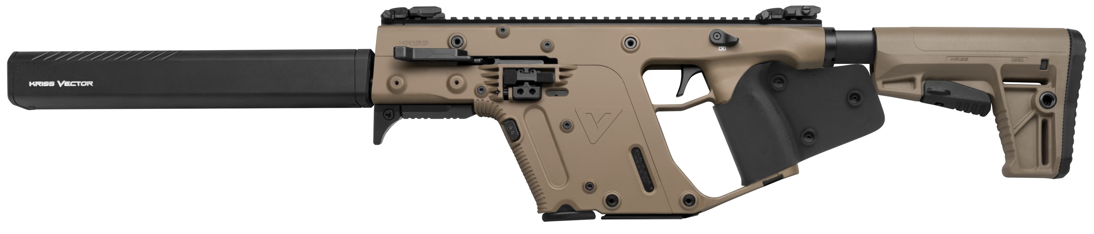 Kriss Vector CRB Gen2 10mm Auto 16in 10rd Flat Dark Earth FDE