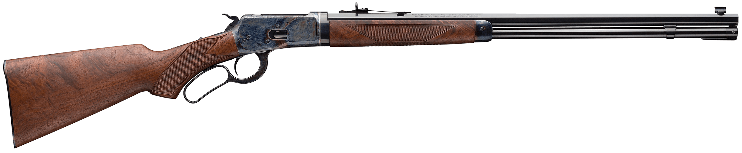 Winchester Model 1892 Deluxe Takedown 44-40 Winchester 24 Inch 11 Rounds Polished Blue Walnut