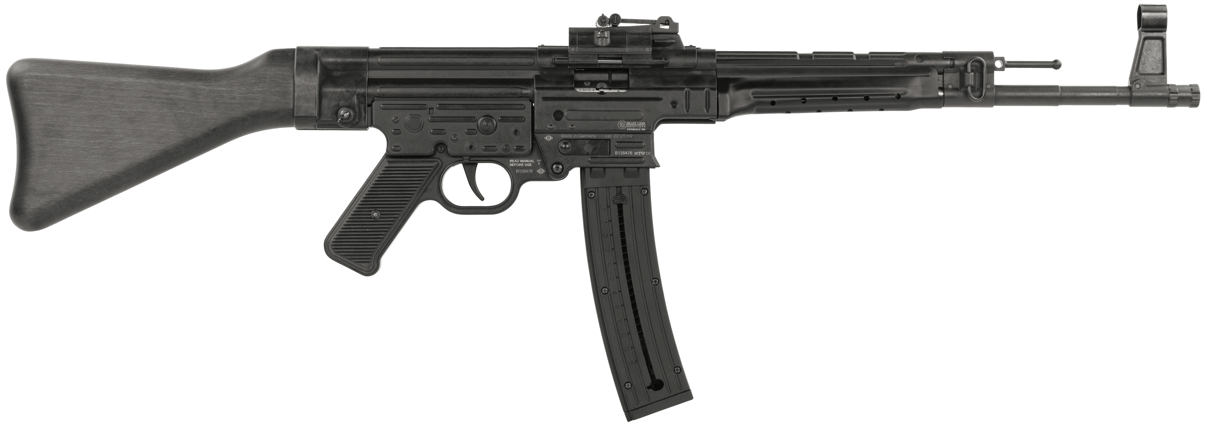 Blue Line Solutions Mauser Rimfire STG-44 22 Long Rifle 16.50 Inch 10+1 Wood Fixed Stock