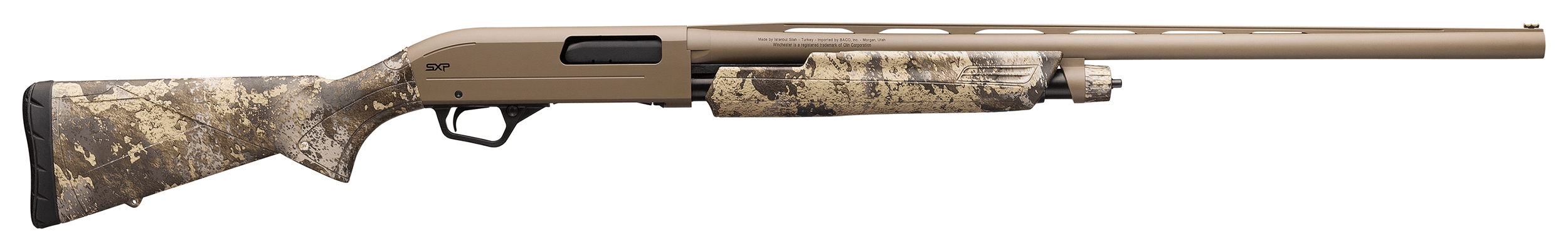 Winchester SXP Hybrid Hunter 20 Gauge 26 Inch Barrel 4 Round TrueTimber Prairie FDE