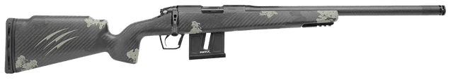 Fierce Firearms FRR17HMR18BF Carbon Razor 17 HMR Black Cerakote Forest Camo
