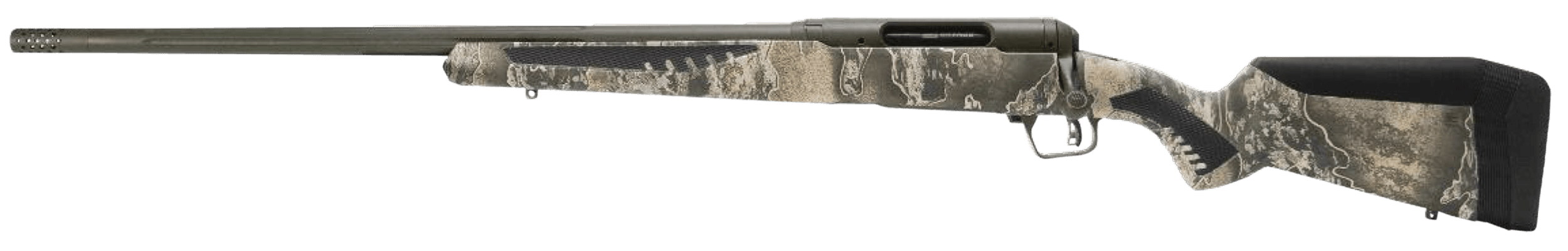 Savage 110 Timberline 243 Win 22 Inch 4 Round OD Green Cerakote Realtree Excape