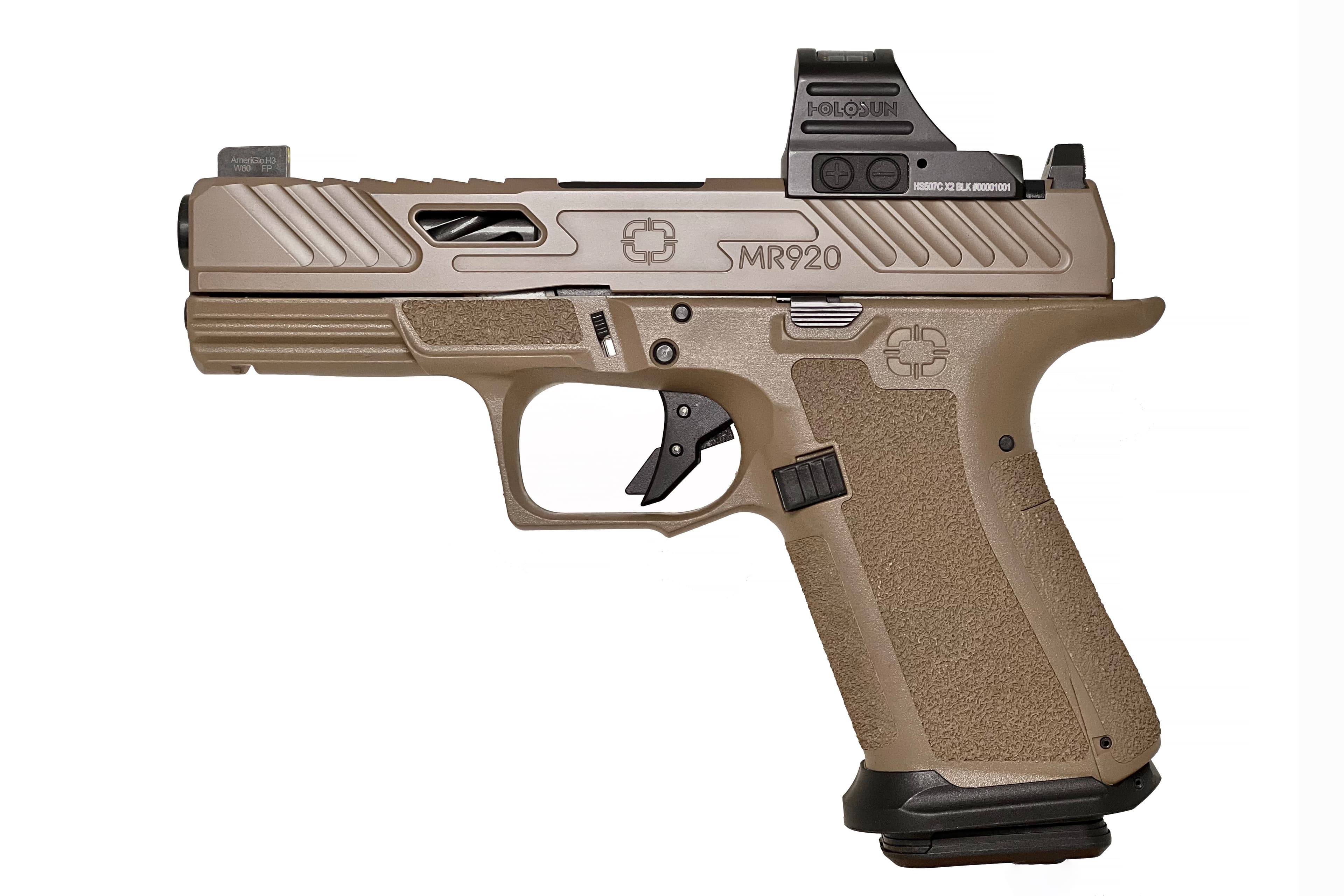 Shadow Systems MR920 Elite 9mm 4.5 inch 10 Rounds FDE/Brown