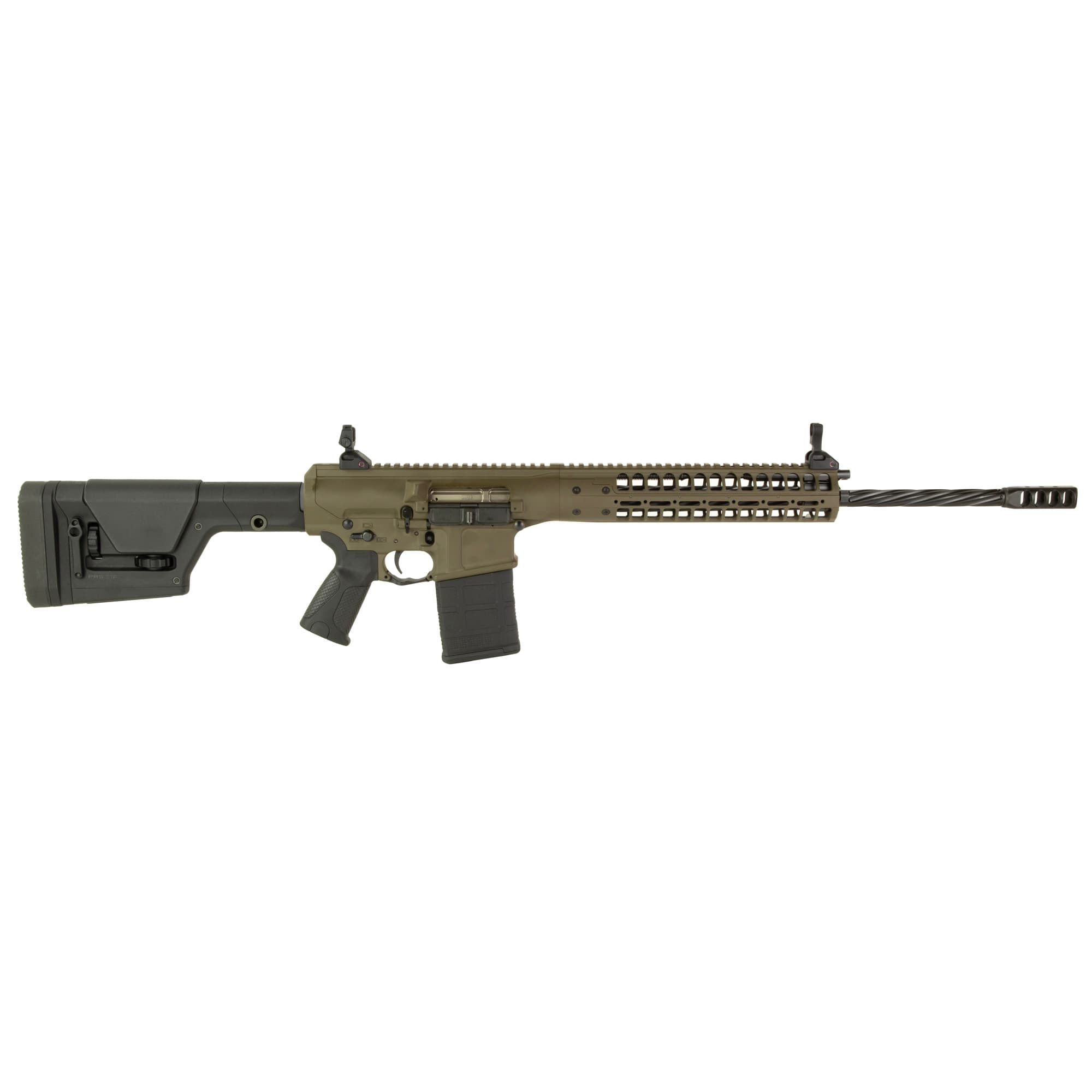 LWRC Repr MkII 7.62x51mm 20in 20rd Patriot Brown Patented Fluted Barrel