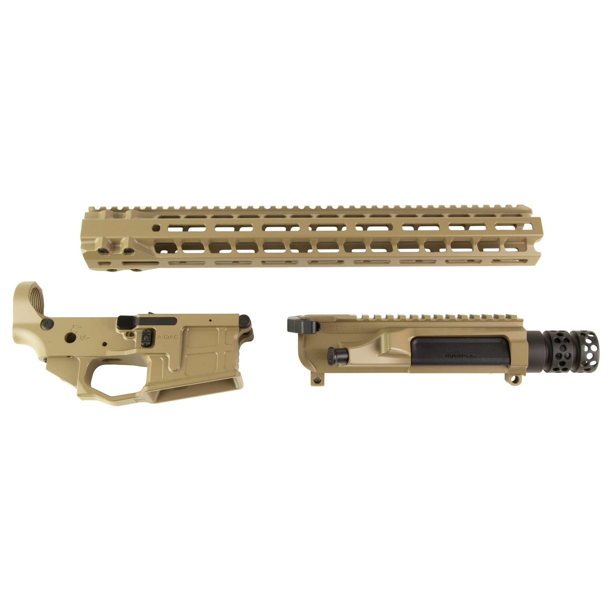 Radian Weapons R0406 Model 1 Multi Caliber Flat Dark Earth Cerakote Builder Kit