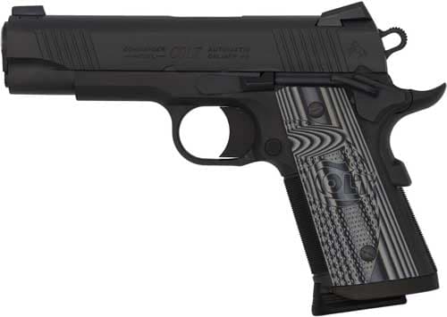 Colt Officer 1911 9mm Luger 4.25in 8-Round Gray G10 Grip Stainless Slide