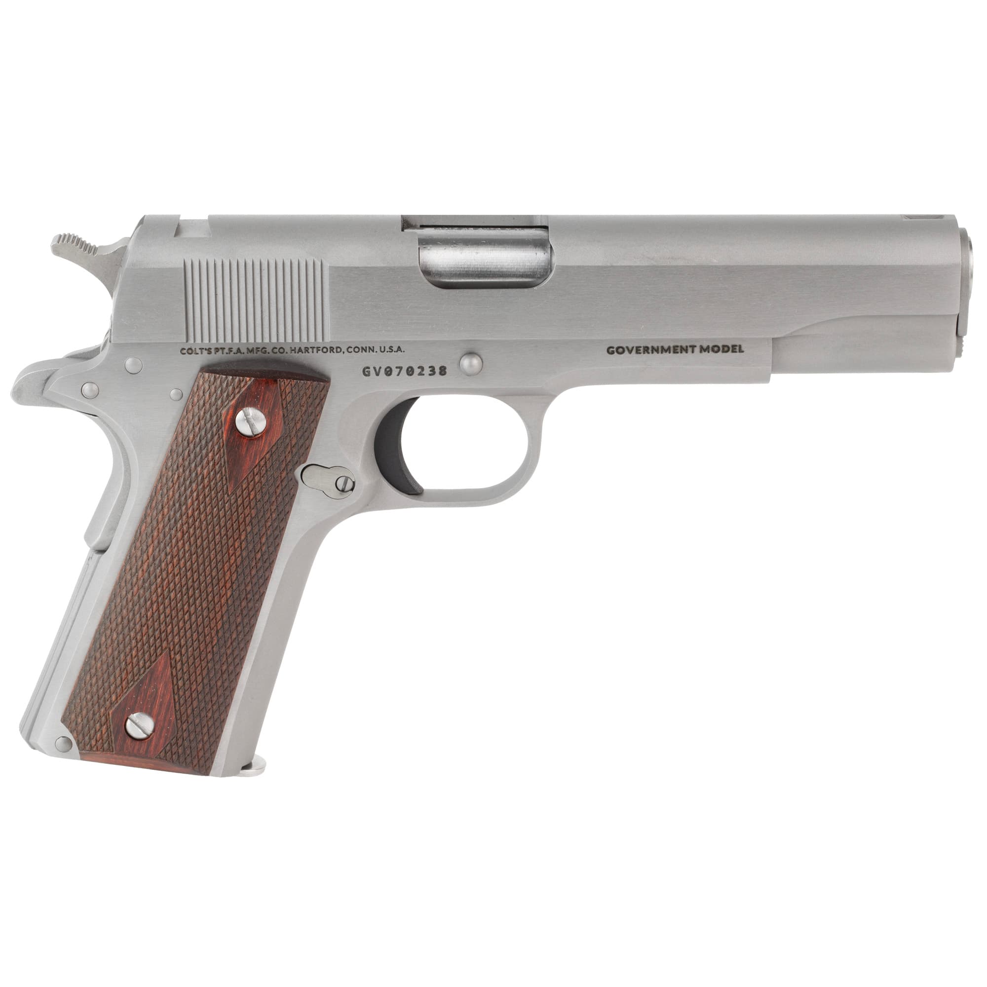 Colt 1911 Classic SS 45 ACP 5in 7R Stainless Steel