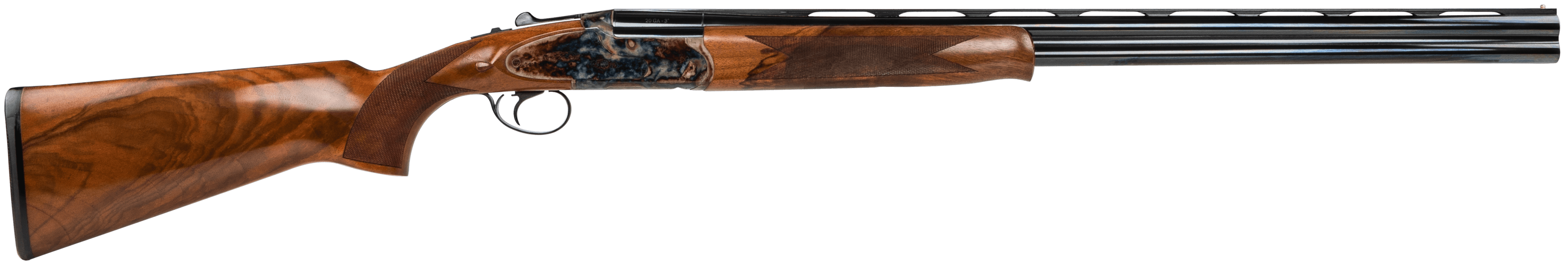 Dickinson Arms Hunter Lux Plantation 20GA, 28in. Barrel, 2rd, Wood Stock & Forend - Black (OP2028)
