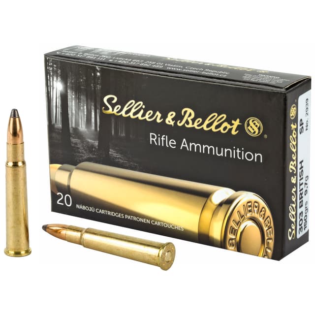 Sellier & Bellot 303 British 150gr SP 20rd Box