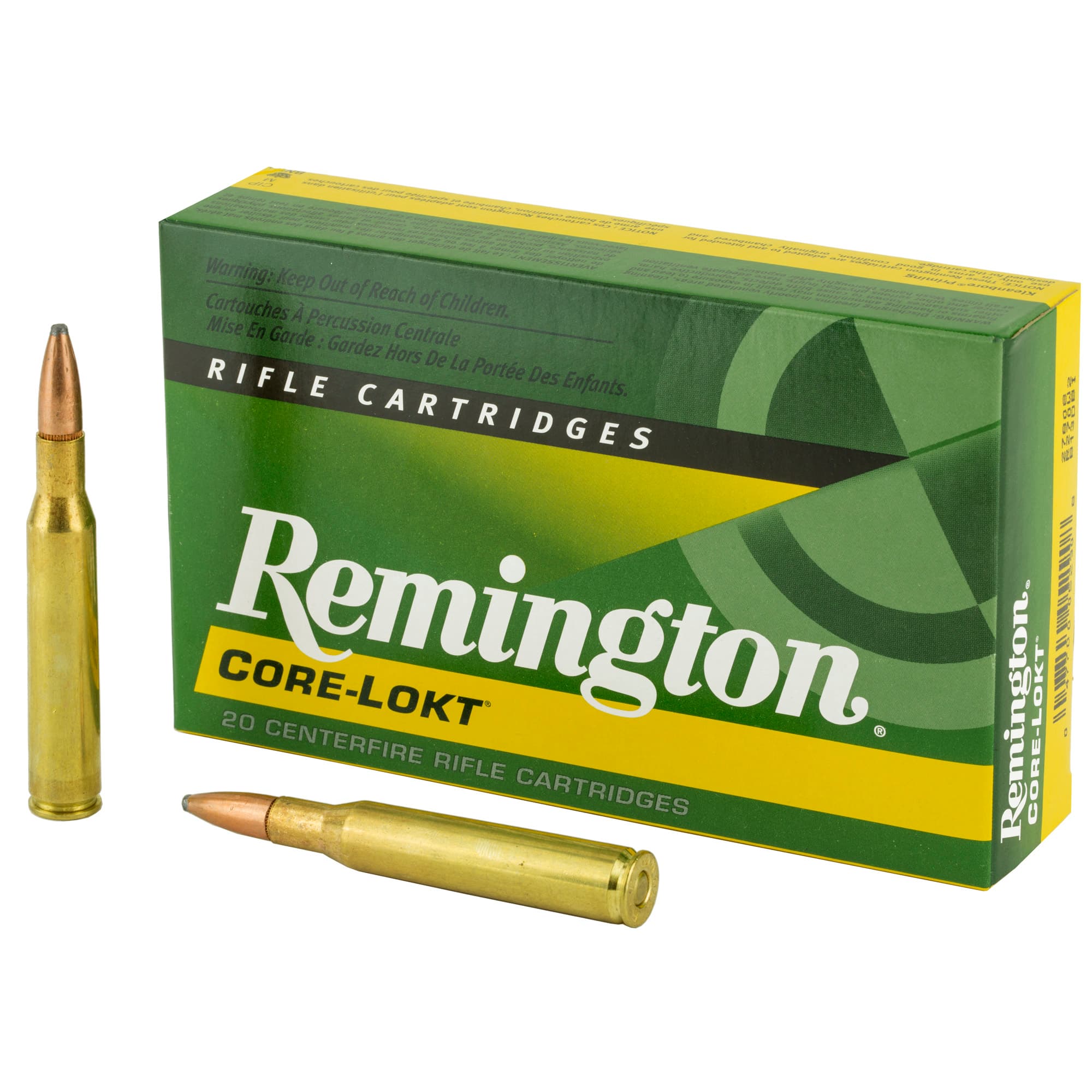 Remington Core-Lokt 270 Winchester Pointed Soft Point 130 Grain 20 Rounds