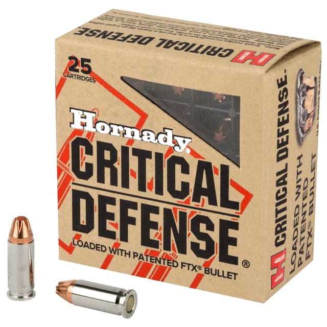 Hornady Critical Defense Handgun Ammo 25 ACP 35 gr. FTX 25 rd.