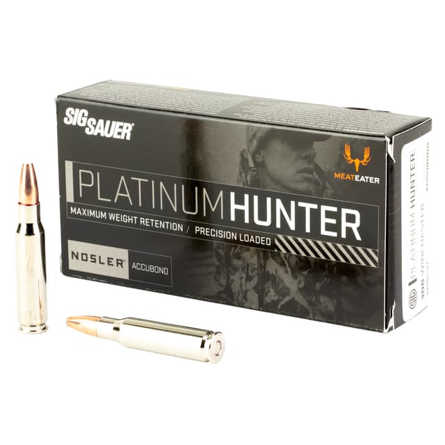 Sig Sauer Platinum Hunter 308 Winchester Ballistic Tip 165 Grain 20 Rounds