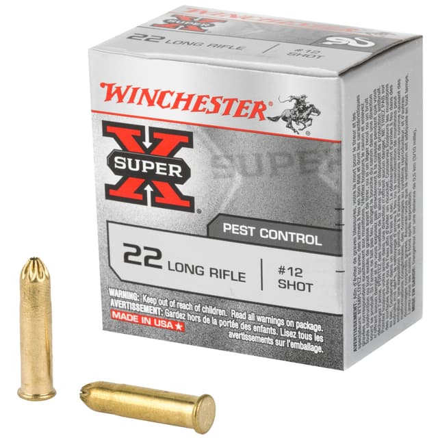 Winchester Super-X 22 Long Rifle Birdshot 25 Grain 50 Rounds