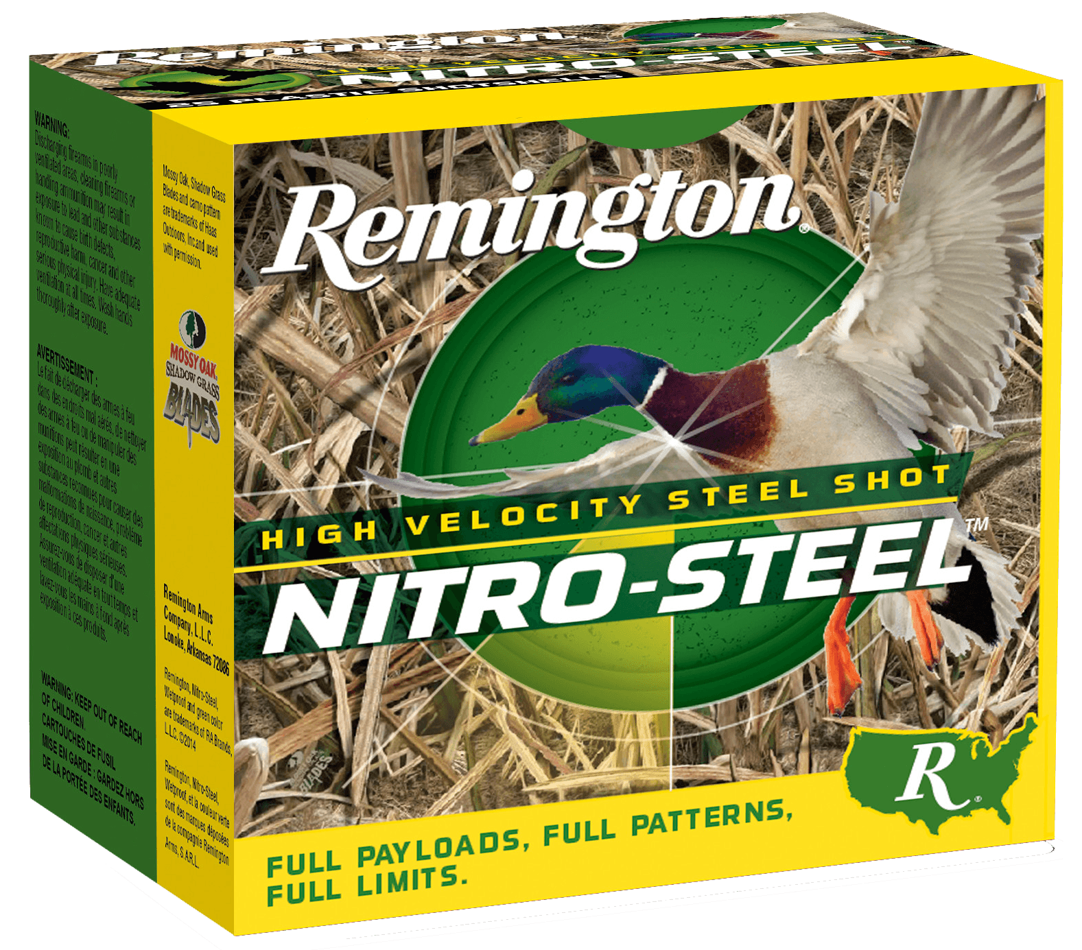Remington Nitro-Steel 12 Gauge 2 Shot 1.5 Ounce 25 Rounds